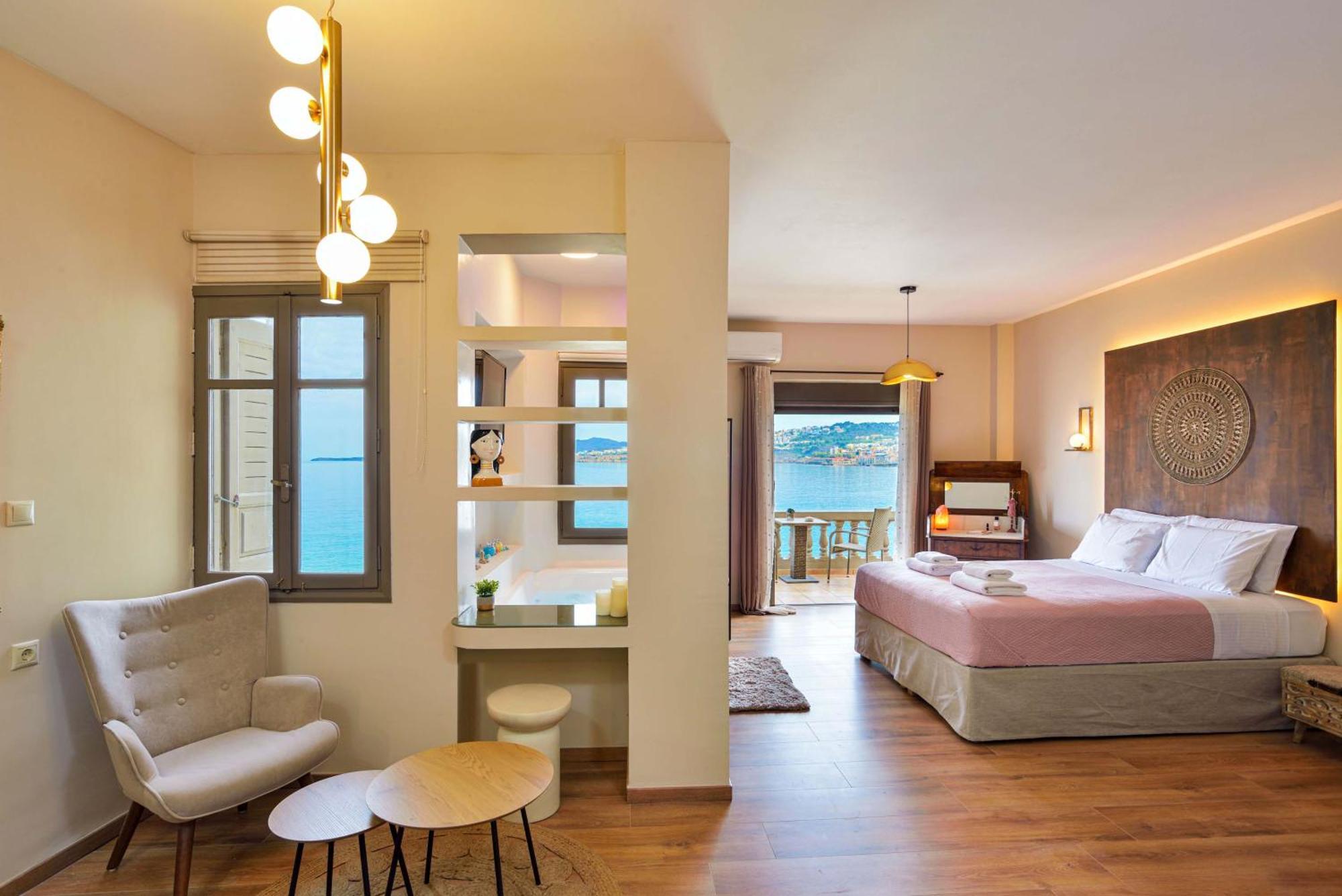 East Seafront Suite Chrissi Akti Chania Exterior foto
